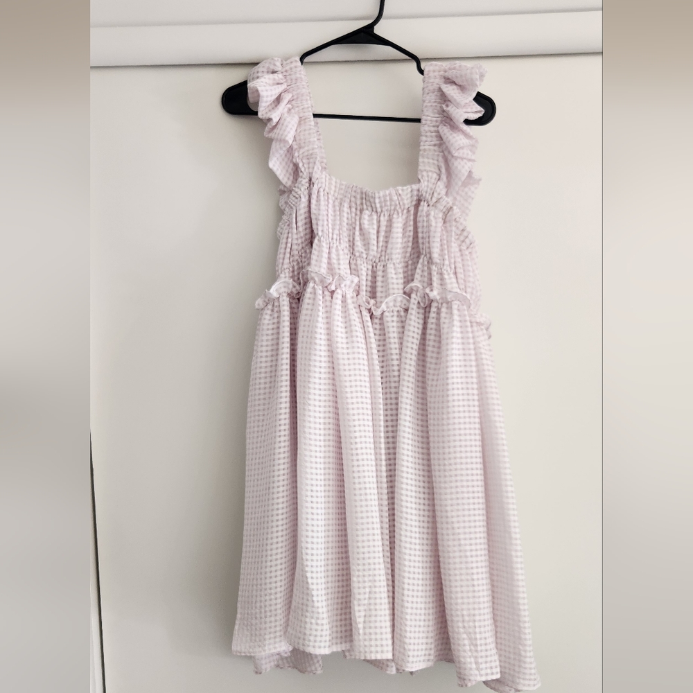 Mable babydoll dress with tie back